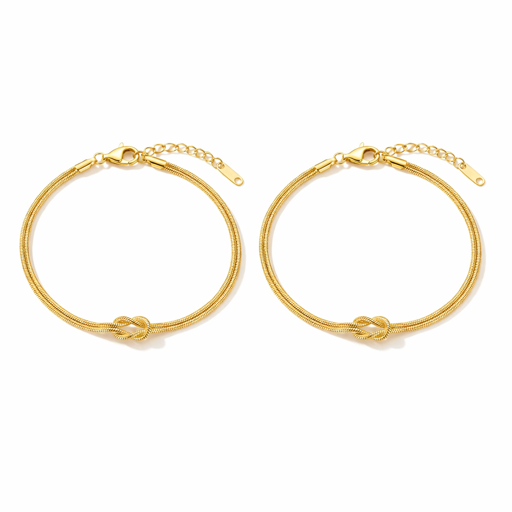 Pärchen Armband Knoten