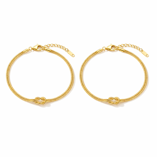 Pärchen Armband Knoten