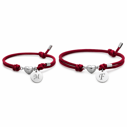 Pärchen Armband Magnet Gravur