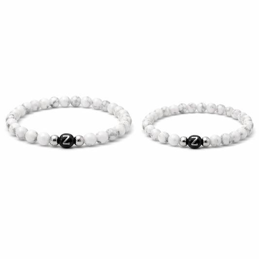 Pärchen Armband Perlen Mit Buchstaben