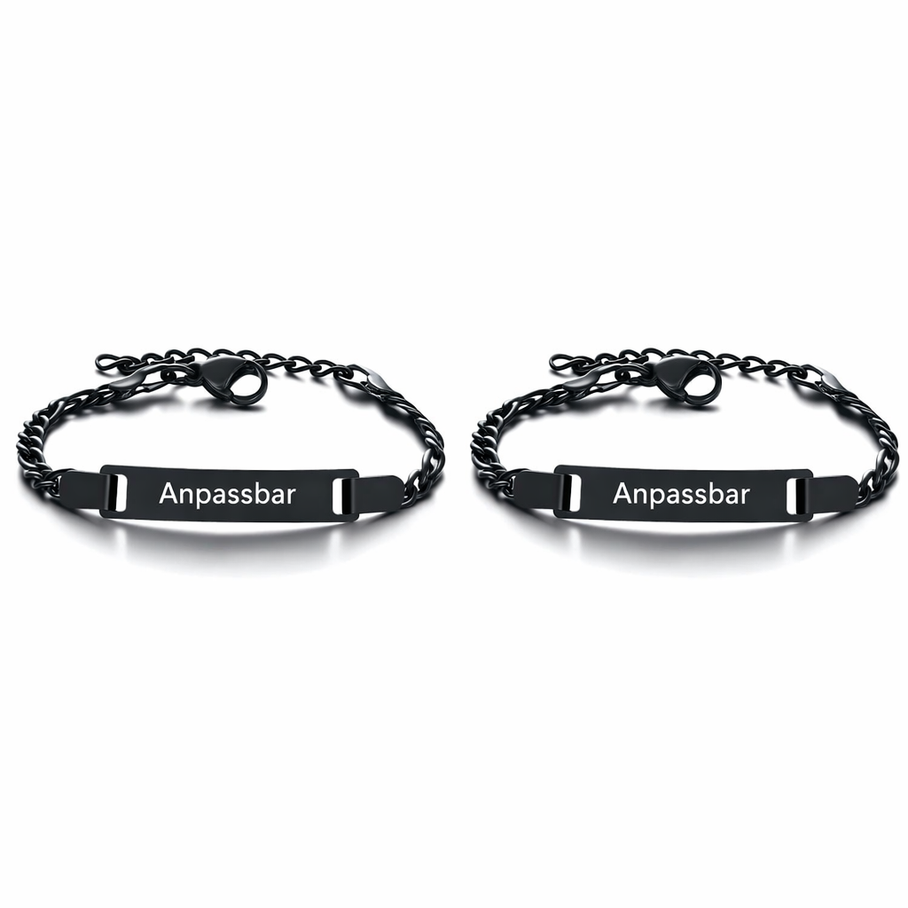 Partner Armband Schwarz