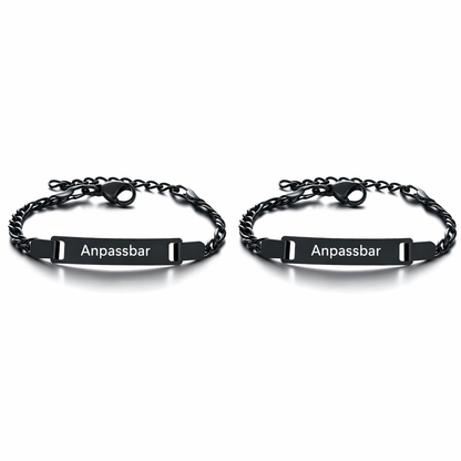 Partner Armband Schwarz