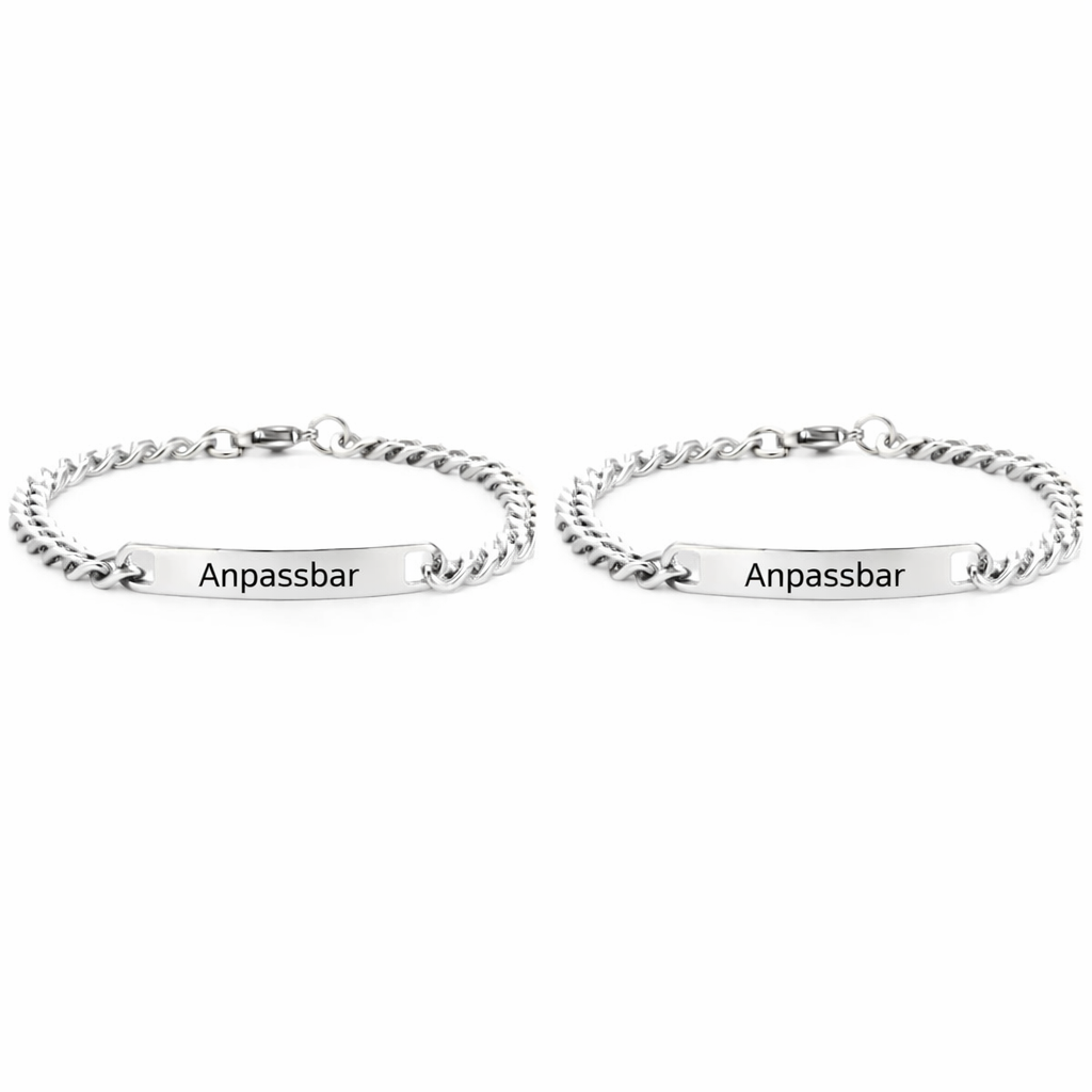 Partner Armbänder Silber
