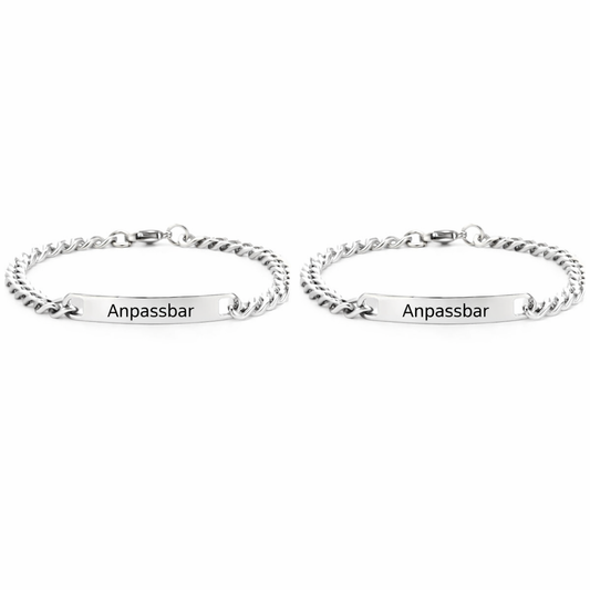 Partner Armbänder Silber