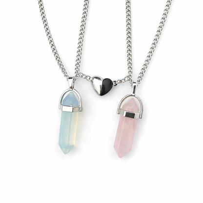 Beste Freunde Kette Silber
