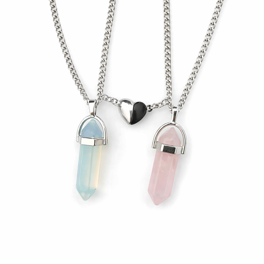 Beste Freunde Kette Silber