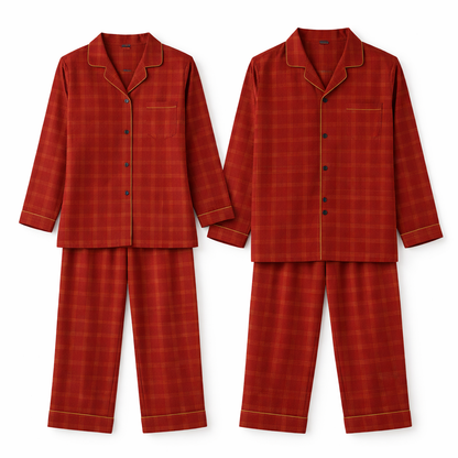 Partner Pyjama Baumwolle