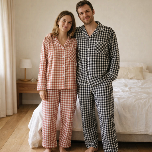 Partner Pyjama Kariert
