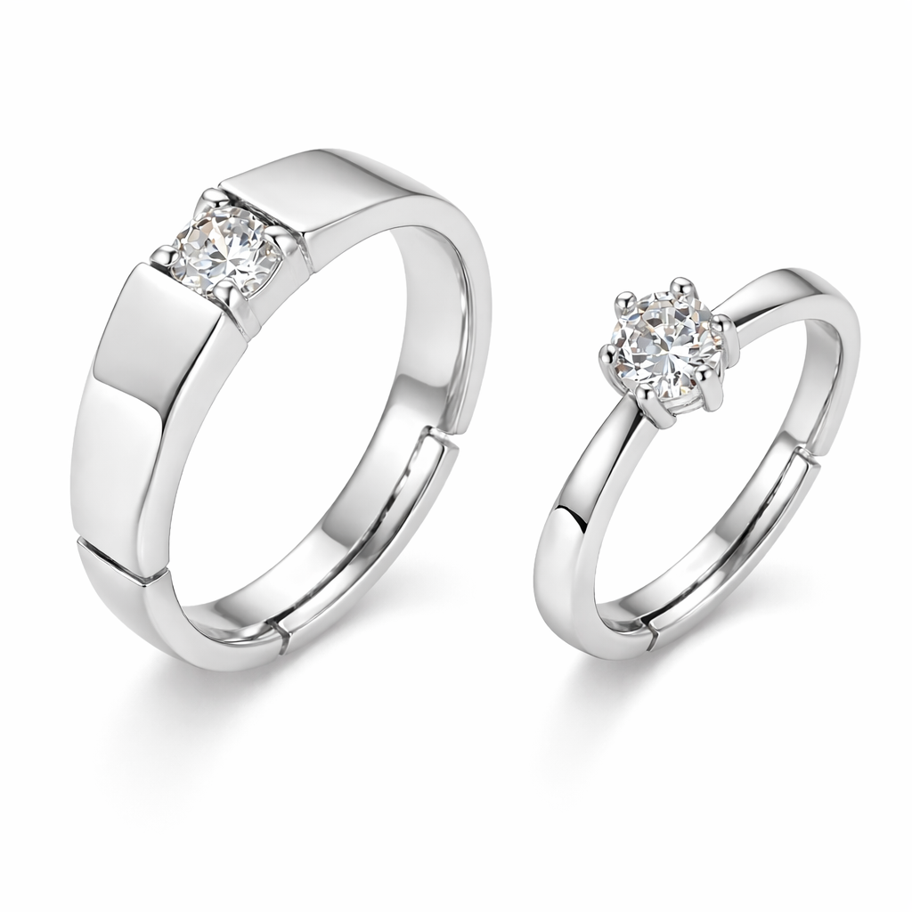 Partner Ringe Silber