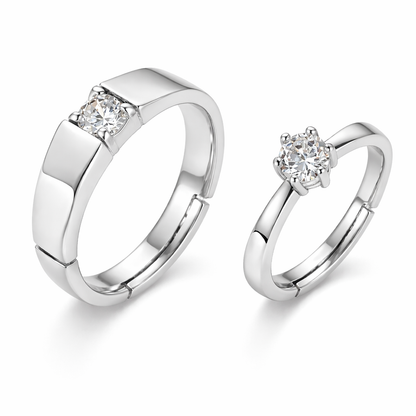 Partner Ringe Silber