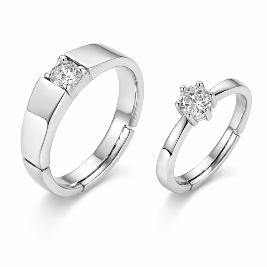 Partner Ringe Silber