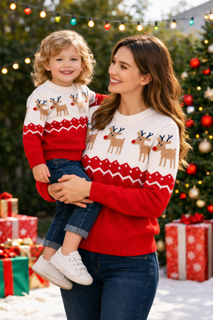 partnerlook-mutter-tochter-weihnachten