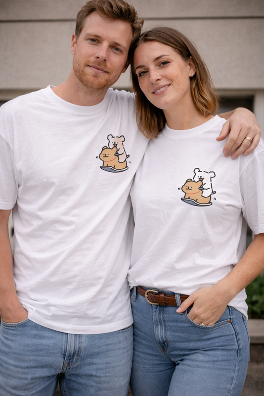 Partnerlook Pärchen T Shirt
