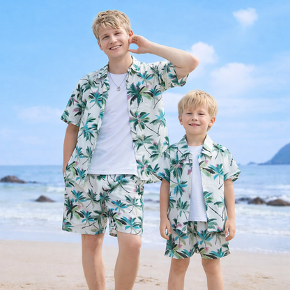 Partnerlook Vater Sohn Hemd