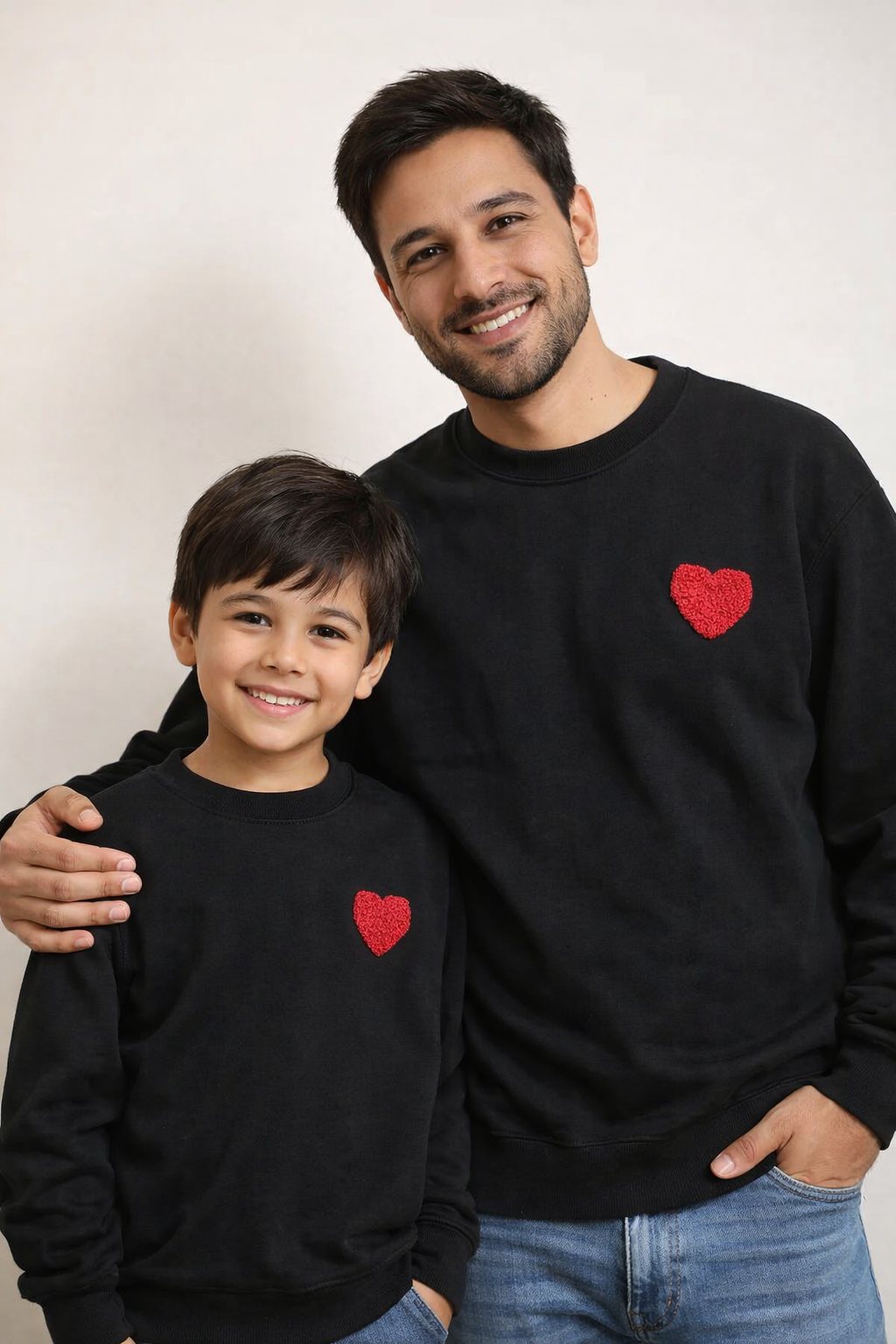 Partnerlook Vater Sohn Pullover