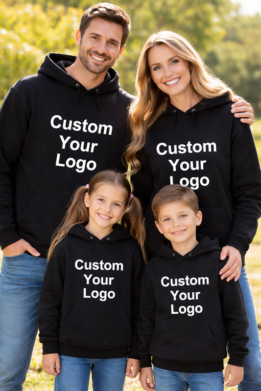 Personalisierte Hoodies Familie