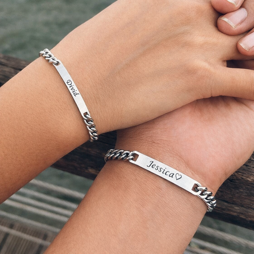 Personalized Matching Bracelets