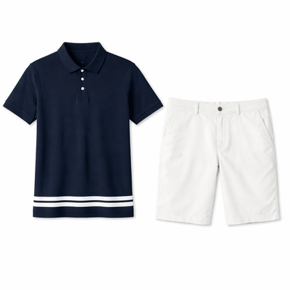 Polo Shirt Vater Sohn - Ansicht 3
