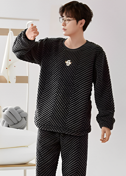 Matching Pyjamas Couple Winter