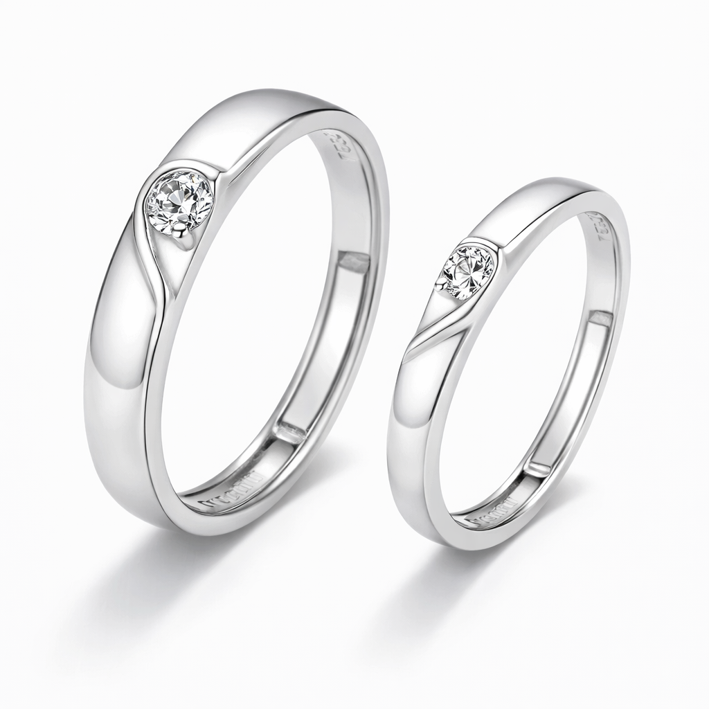 Ringe Für Paare Silber