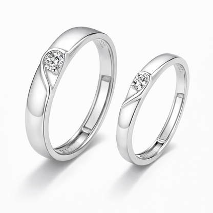 Ringe Für Paare Silber