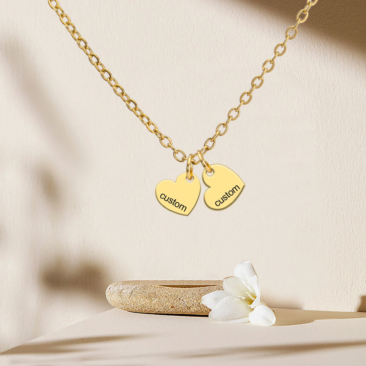Familienkette Mit Namen Gold - Ansicht 6