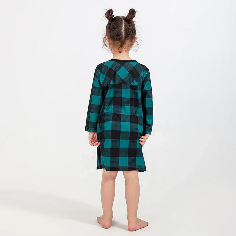 Familien Pyjama Kariert – Ansicht 7