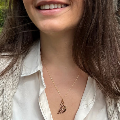 Kette Schwester Gold