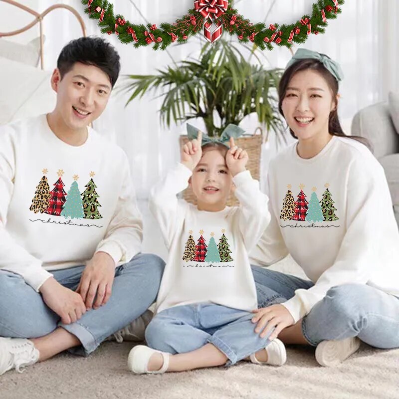 Familien Outfit Weihnachten Pullover