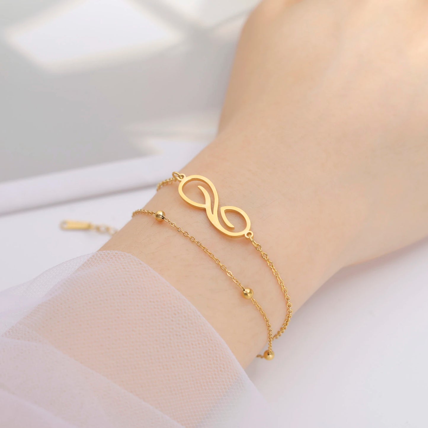 Infinity Armband Mutter Tochter