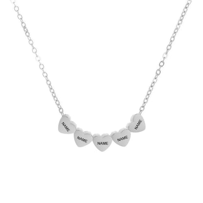 Familienkette Plättchen Silber - Ansicht 7