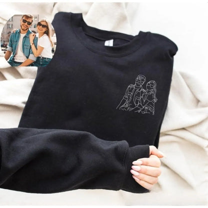 Partner Pullover Initialen