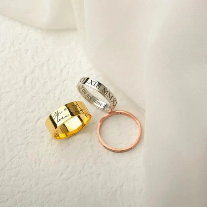 Wedding Ring Designs For Couple With Names