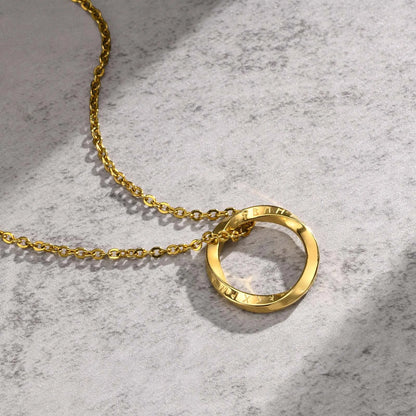 Couple Necklace Ring