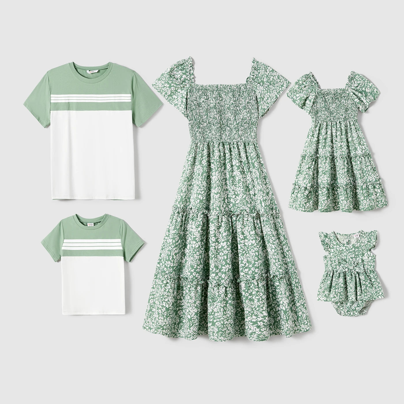 Partnerlook Familie Festlich