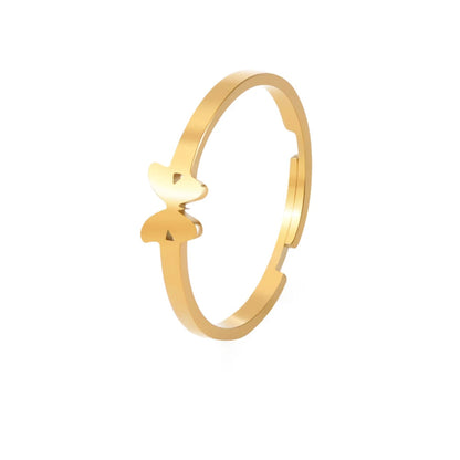 Butterfly Couple Rings