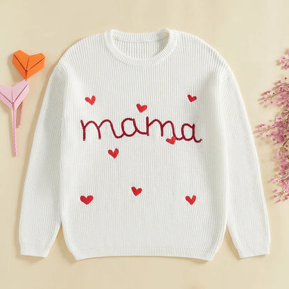 Mutter Tochter Pullover Weihnachten