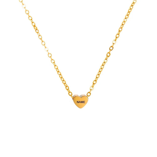 Familienkette Mit Gravur Gold