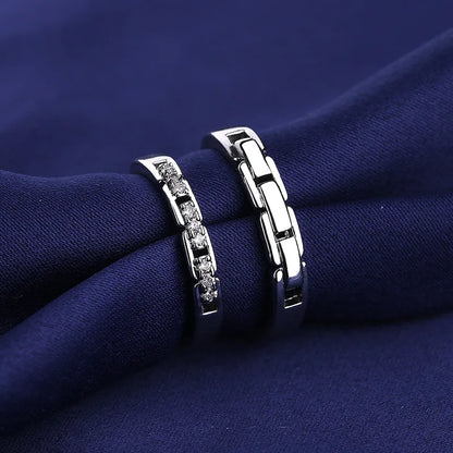 Sterling Silver Couple Rings