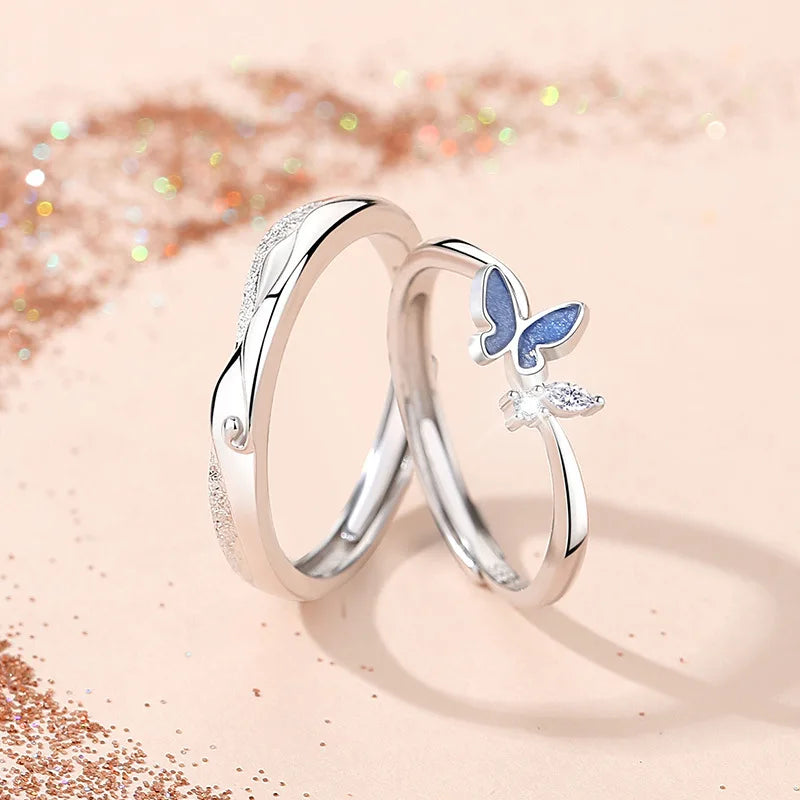 Schmetterling Ring Partner