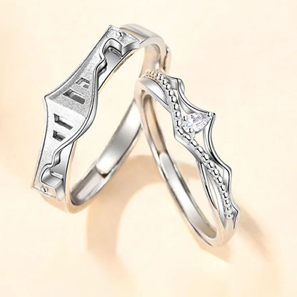 Couple Interlocking Rings