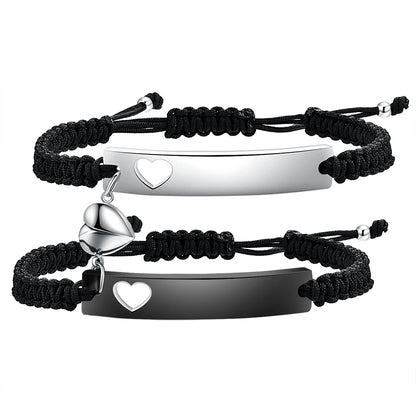 Mama Tochter Armband Silber