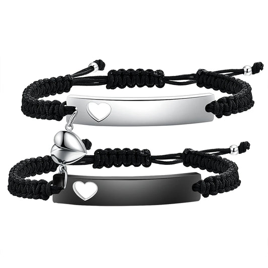Mama Tochter Armband Silber