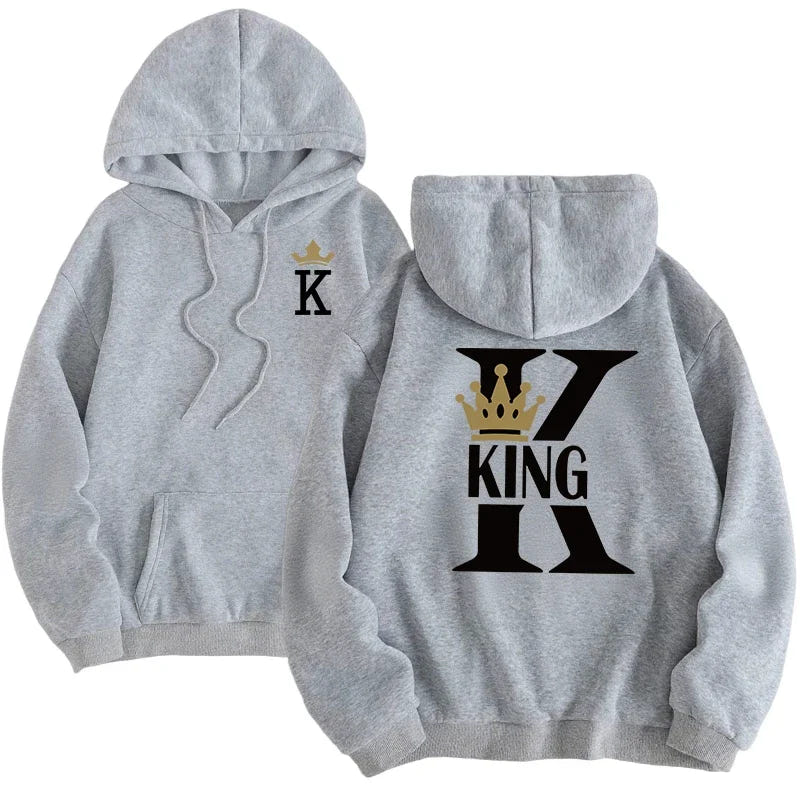 King Queen Hoodie Falsch Rum – Ansicht 3