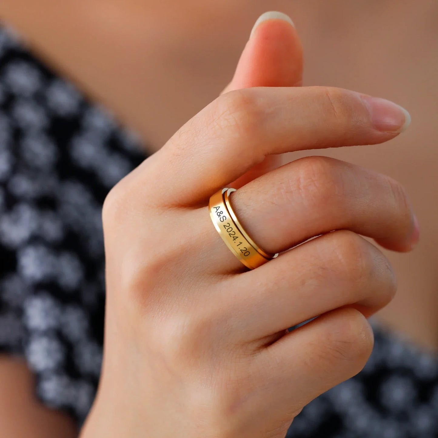 Personalisierte Ringe Paare