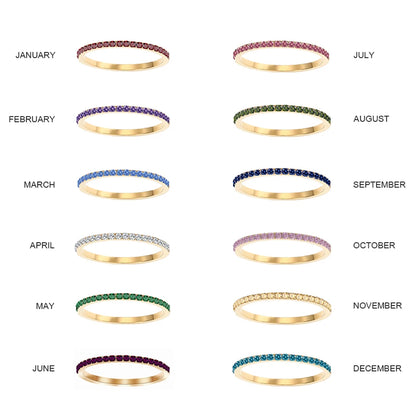 Birthstone Rings Sisters - Ansicht 2