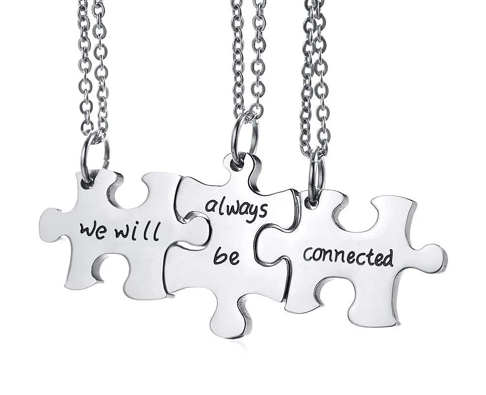 Sister Necklaces For 3