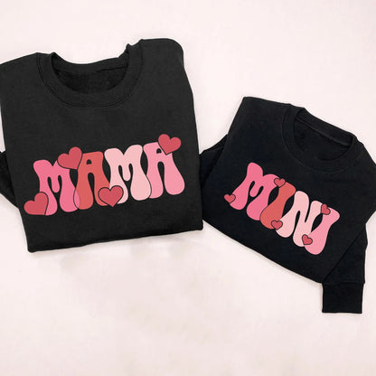 Mutter Tochter Pullover