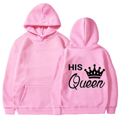 King Queen Pullover Set Rosa Schwarz – Ansicht 3