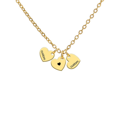 Familienkette Mit Namen Gold